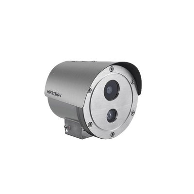 Bala IP 4 Megapixel ANTI-EXPLOSION / Lente 4 mm / 30 Mts IR / NEMA 4X / C5-M / Gabinete Anticorrosión / 316L / IP68 / MicroSD