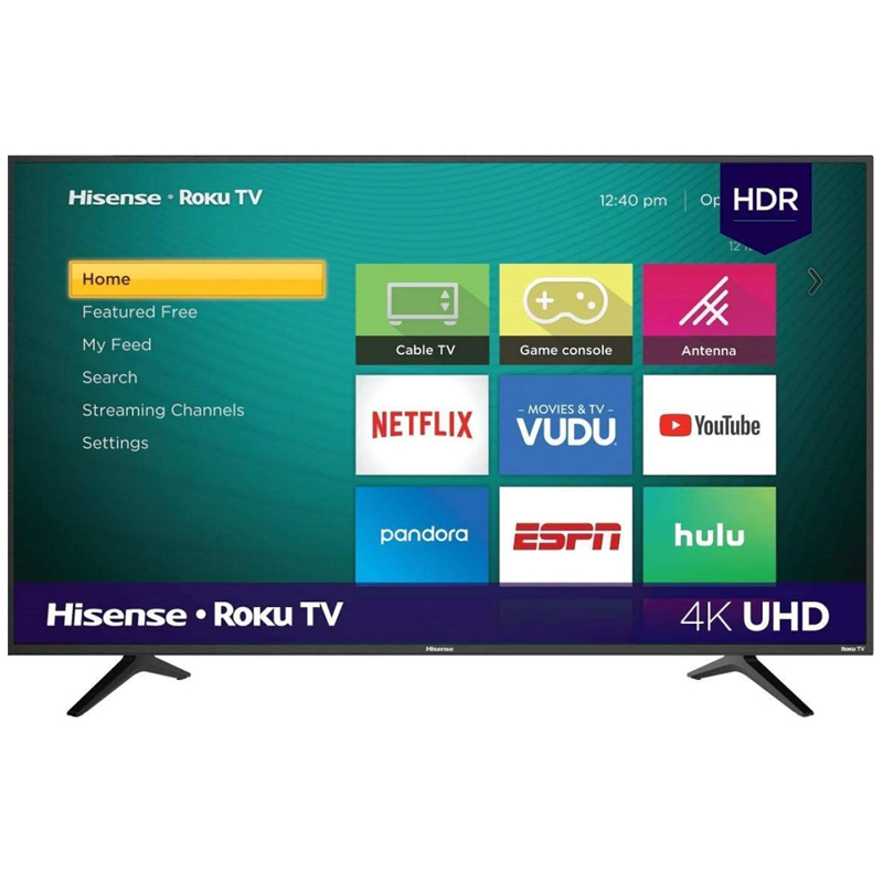 TELEVISION HISENSE 58R6000GM 58" SMART ROKU 4K 3840*2160 HDMI WIFI