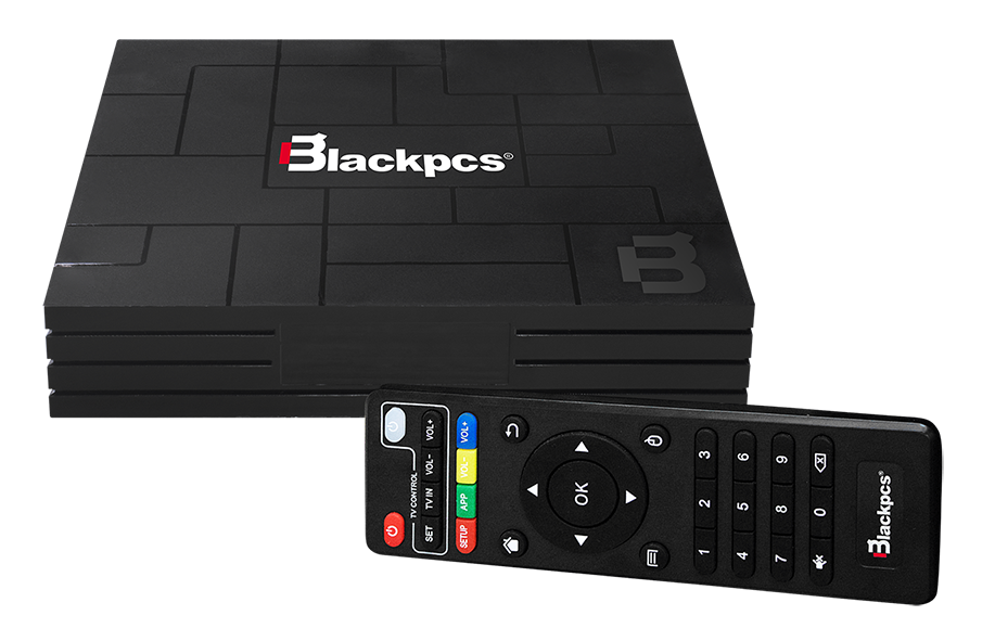 TV BOX SMALL BLACKPCS 4K 2GB WIFI,RED,QUAD CORE,NEGRO (EO404K-BL)