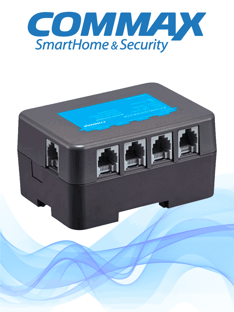 COMMAX CMD101BU - Distribuidor de Piso para sistema de apartamentos con videoporteros compatible con frente cmx104052, permite comunicación con estación de guardia y monitores CMV43A, alimentación con RF2A/ #Modum complejo