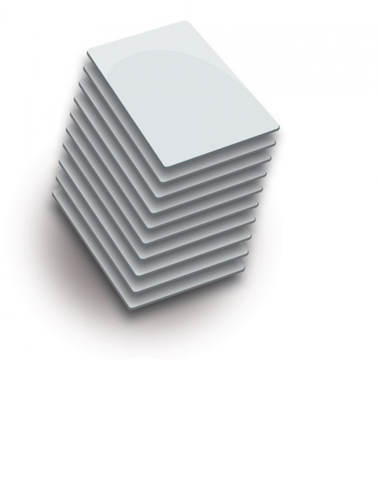 ZKTECO MIFARECARD4K - Paquete de 10 Tarjetas Mifare 13.56 Mhz/ PVC/ Imprimibles/ 4 Kilobyte de memoria 