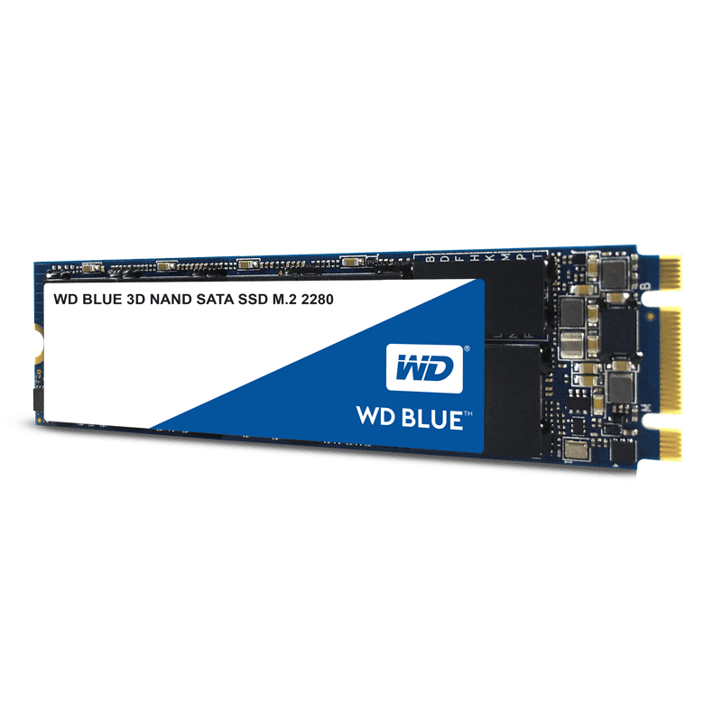 UNIDAD SSD M.2 2280 WD 250GB WDS250G2B0B 3D NAND BLUE SATA III