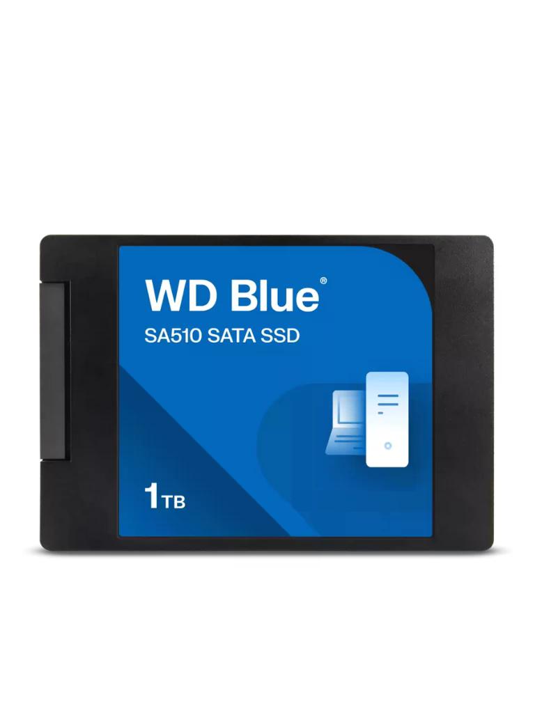 Western Digital WDS100T3B0A - Disco Duro Interno SSD 1 TB, SATA III, 6 GB/s, 2,5/7 mm, hasta 560 MB/s, Color Azul Blue