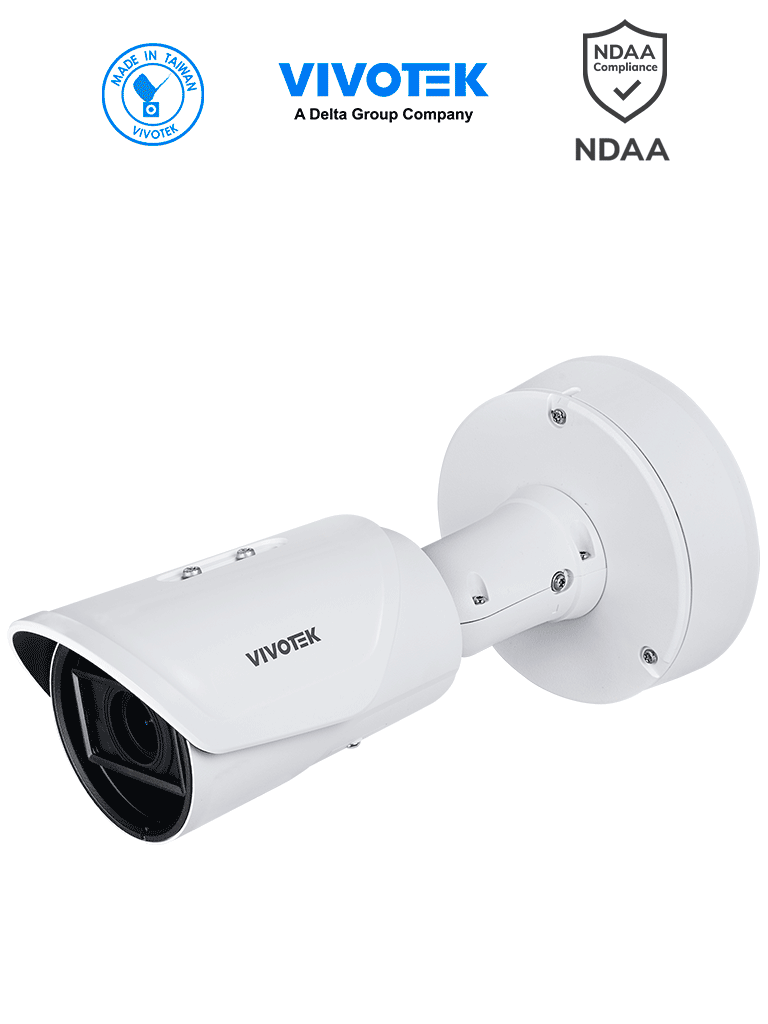 VIVOTEK IB9365-EHTV-v2 - Cámara IP bullet exterior 2 MP, 60fps, lente varifocal motorizado 4-9mm, Smart IR III 50m, WDR Pro II, SNV II, IP67, IK10, NEMA 4x, Smart VCA, Deep Search, ciberseguridad Trend Micro, NDAA y ONVIF. #TM #TECNOWEEN #TW6