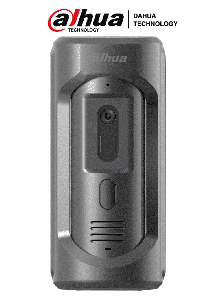 DAHUA VTO2101E-P-S1 - Frente de Calle de Videoportero IP/ Antivandalico (IK10)/ Funcion Independiente/ Aleación de Zinc/ IP65/ Camara de 2 Mp/ Soporta Mensajes de Video y Audio/ PoE/ Soporta Hasta 10 Monitores/ Apertura de Puerta P2P/ DMS