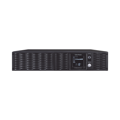 UPS de 1500 VA/1500 W, Topología Línea Interactiva, Entrada 120 Vca NEMA 5-15P, Onda Senoidal Pura, Torre o Rack 2 UR, Con 8 Tomas NEMA 5-15R