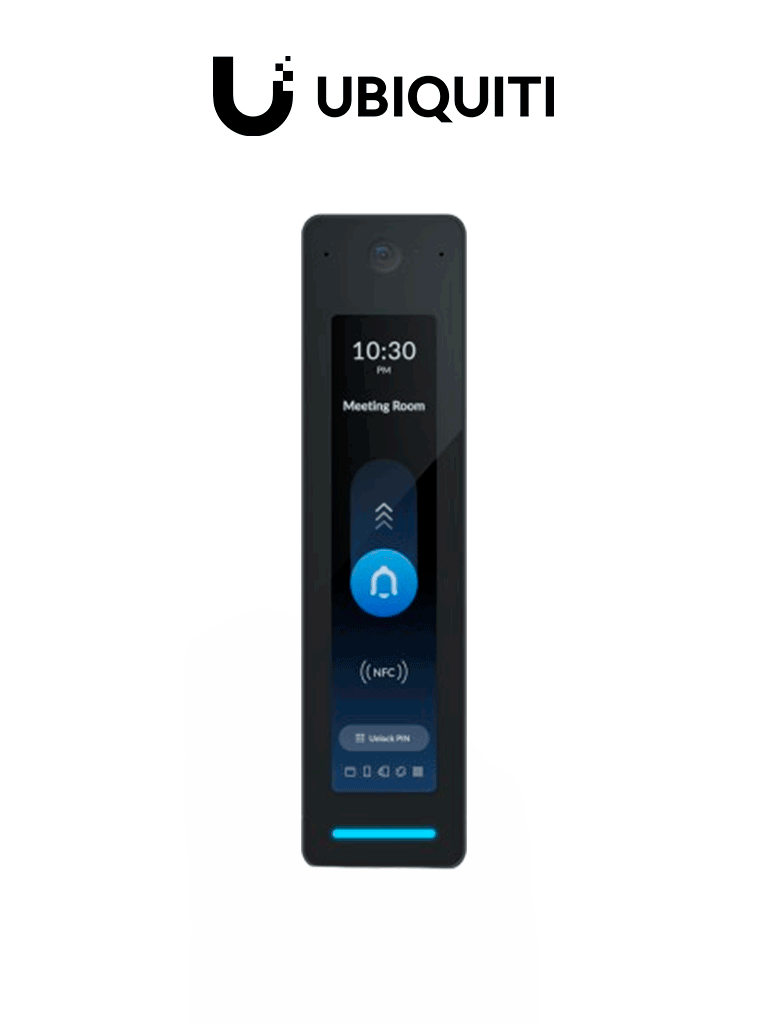 UBIQUITI UA-G2-Pro-Black - Lectora NFC para Control de acceso/ Control de acceso e Intercomunicador de 2 Vías/ Desbloqueo Mediante NFC o App UniFi Identity/ Conexión a Hub UniFi mediante PoE/ Desbloqueo mediante PIN en Pantalla/ Grado de Protección IP65