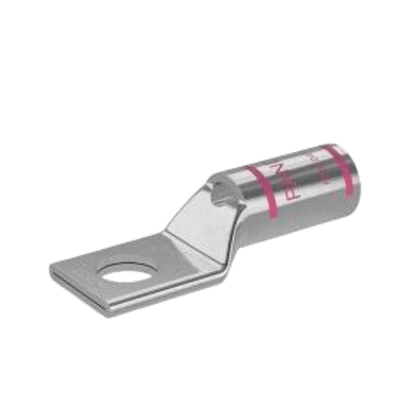 Zapata de compresión LCA1/0-3/8-X para cal. 1/0 Awg, Barreno para tornillo prisionero de 3/8, 1 Pz
