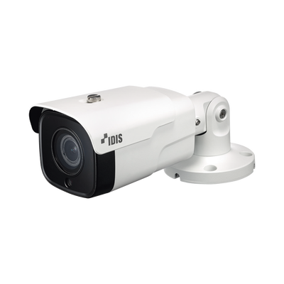Bala IP 8 MP |  Lente Varifocal | IK10/IP67 | Entrada/Salida de Alarma | POE | ICR Dia/Noche | MicroSD (256 GB) | Analiticos Embebidos | Cumple con NDAA