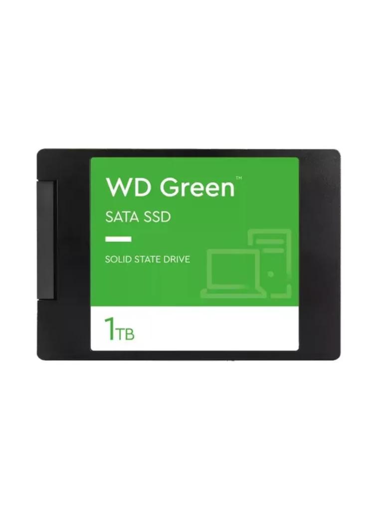 Western Digital WDS100T3G0A - Disco Duro Interno SSD (1 TB, SATA III, 6 GB/s, 2,5/7 mm, hasta 545 MB/s, Color Verde