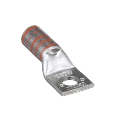 Zapata de compresión LCA3/0-38-X para cal. 3/0 Awg, Barreno para tornillo prisionero de 3/8, 1 Pz