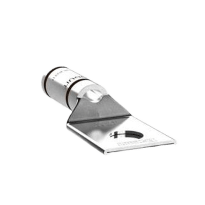 Zapata de compresión LCA2-14-Q, para cal. 2 Awg, Barreno para tornillo prisionero de 1/4, 1 Pz
